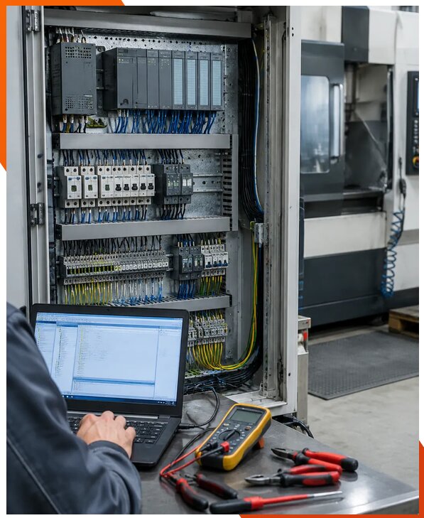 Ремонт PLC систем управления станками в Апшеронске